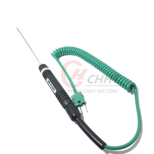 Oberflächentemperaturmessgerät Typ K Handfühler Kontaktsonde für Oberflächenformen - Product Image 3