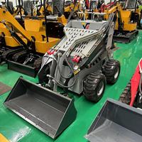 Mini Skidsteer Loader Mesin EPA Multifungsi Roda Pertanian Mini Loader Pengiriman Gratis Harga Murah Dilengkapi Pompa