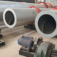 Sécheur monocylindre à faible consommation, unité de séchage industrielle pour coke de charbon brut et brise de coke, destinée aux sites de traitement thermique industriel du charbon brut
