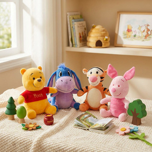 Vendita Diretta dalla Fabbrica di Simpatici Peluche Anime: Orsetti, Tigri, Maiali, Bambole per Macchine Artiglio (OEM), Asinelli - Ingrosso - Product Image 2