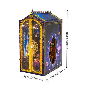 Nouveau Kit DIY 2026 M2603 Atelier de Jardin Magique Miniature pour Livres 3D en Bois avec Lumière - Product Image 4