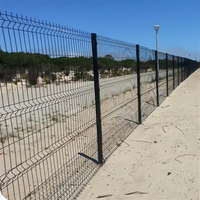 Panneaux de clôture rigides en PVC pour extérieur, durables et protecteurs, en treillis soudé, clôture de jardin 3D