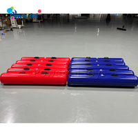 Bâton de combat gonflable de pôle de joute scellé à l'air de couleur personnalisée pour le jeu de joutes de gladiateur