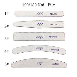 Professional Custom Double Side Disposable <strong>Nail</strong> <strong>File</strong> 100/180 Japan Sandpaper <strong>Nail</strong> Art Tools <strong>Nail</strong> <strong>File</strong> - Product Image 2