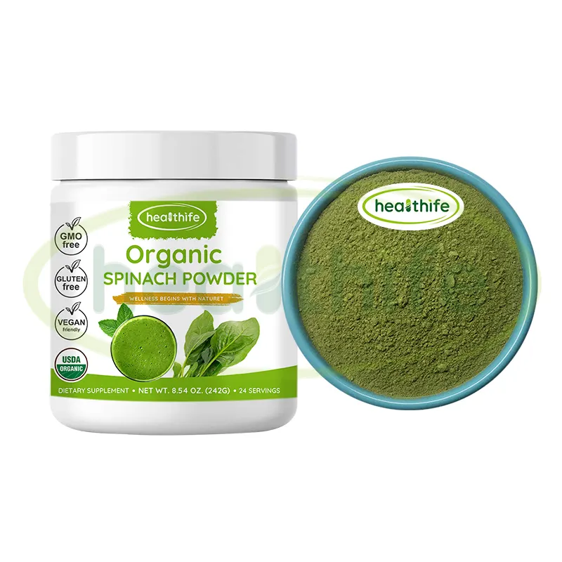 Healthife OEM Private Label Vegetable Organic Spinach Juice Powder