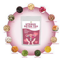 Tisane aux herbes OEM pour le bien-être utérin, soutient la santé féminine, aide à renforcer l'immunité, sachets de thé pour le soin des femmes