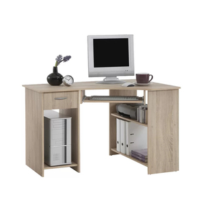 Escritorio de ordenador de madera con diseño de escritorio de oficina multifuncional más vendido con gabinete - Product Image 3