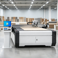 Machine de découpe numérique à couteau oscillant à plat en matériaux composites préimprégnés en fibre de carbone à vendre