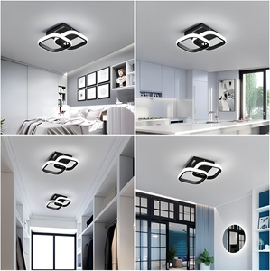 Plafonnier LED Nordique Créatif à Montage en Surface pour Intérieur, Entrée, Porche, Vestiaire, Escalier, Chambre, Décoration d'Intérieur, Luminaire - Product Image 4