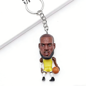<span class=keywords><strong>Porte</strong></span>-clés en résine cool de basket-ball en gros pour poupées <span class=keywords><strong>porte</strong></span>-clés de charme créatif exquis - Product Image 5