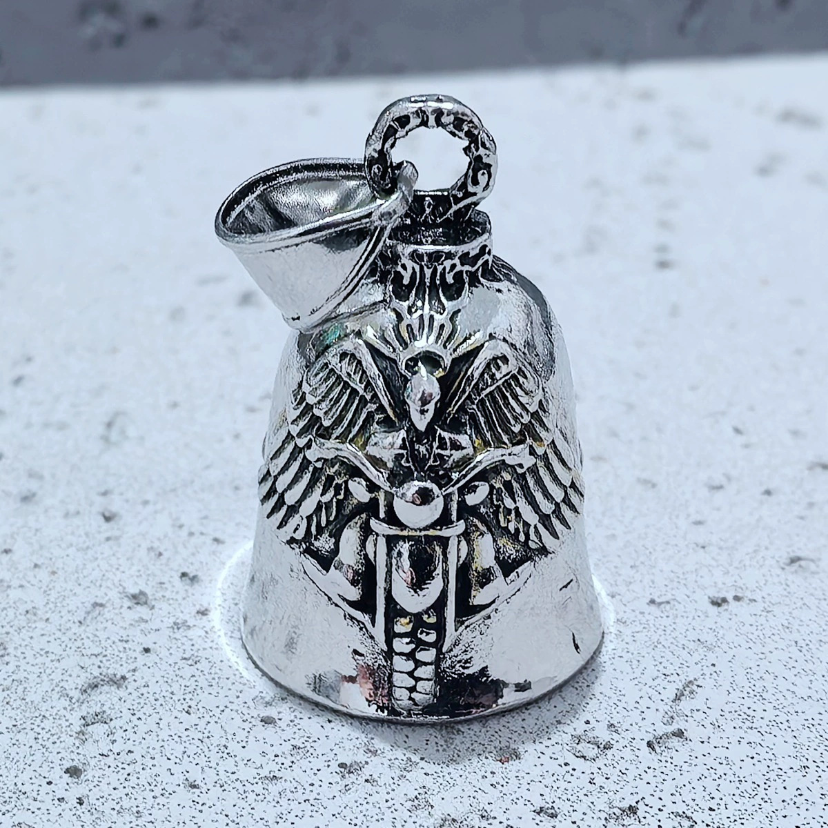 Ciondolo in argento (cerchio inciso)