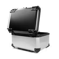 Le nouveau coffre de moto 2023 65L grande capacité boîte latérale pleine de conception en aluminium sens Super Durable moto Mental Topl Box