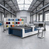 Machine de découpe à couteau oscillant de qualité export, certifiée CE, équipement de découpe standard international pour vêtements et textiles