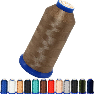 Fil à coudre en polyester 100% à filament continu, haute ténacité, réfléchissant, soluble dans l'eau, écologique, Tex70 210d/3, pour chaussures - Product Image 5