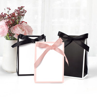 CSMD 100 pièces fabricants chinois en gros fournisseurs de Yiwu matériel de papier bon marché boîte-cadeau rose pour les invités de mariage porte cadeau