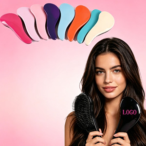 Cepillo Desenredante Suave TT con LOGO Personalizado para Cabello Rizado, Antipulladas, para Uso Diario en Pelucas y Cabello de Mujer - Product Image 6