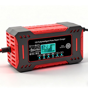 Station de charge intelligente à impulsions 12V6A 72W pour batteries de voiture et de moto, avec affichage LED - Product Image 2