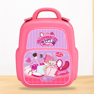 Sac à dos portable 3-en-1 pour enfants : jeu <span class=keywords><strong>de</strong></span> <span class=keywords><strong>maquillage</strong></span>, <span class=keywords><strong>coiffure</strong></span> <span class=keywords><strong>et</strong></span> beauté - Product Image 5
