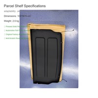 Couvercle de coffre rigide pour Jeep Renegade MK2 Hatchback 51963656 735626063