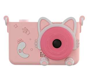 Mini fotocamera digitale giocattolo dotata di doppia fotocamera ad alta definizione e design con gioco di puzzle integrato, carina e divertente - Product Image 3