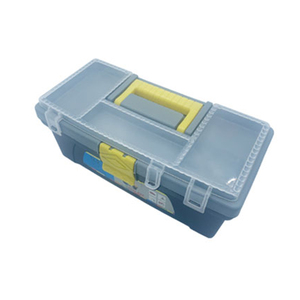 Boîte à outils en plastique empilable robuste avec plateau à outils amovible - Product Image 4