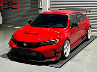 Pour Honda Civic type-r FL5 Offres Spéciales fibre de carbone sèche Vrs Style multi-évent modifié moteur capot carrosserie Kit voiture accessoires