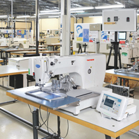 Mesin Jahit Industri Topsew TS326G Kecepatan Tinggi Produktivitas Tinggi dengan Pengaturan Ketinggian Presser Foot yang Dapat Diprogram untuk Tas Golf