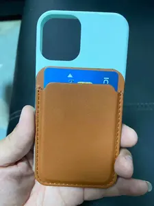 Porta carte di credito portafoglio custodia magnetica custodia in pelle Pu di vendita calda per <span class=keywords><strong>Iphone</strong></span> 12 Mini Pro Max custodia in pelle per telefono borsa Opp - Product Image 3