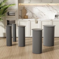 Pieds de meubles ronds en fer pour coiffeuses et tables d'îlot – Design moderne et simple personnalisable