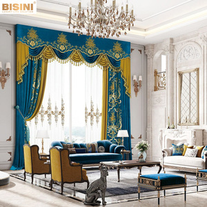 Tende in bronzo antico <span class=keywords><strong>per</strong></span> interni vittoriani stile palazzo reale lunghezza del <span class=keywords><strong>pavimento</strong></span> tende <span class=keywords><strong>per</strong></span> sale da ballo - Product Image 1