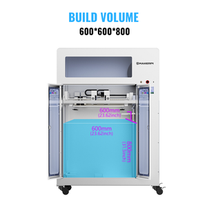 Makerpi K600 800Mm Công Nghiệp Kép Máy Đùn Kích Thước Lớn <span class=keywords><strong>3D</strong></span> Máy In Fdm Tốc Độ Cao impresora <span class=keywords><strong>3D</strong></span> Nhanh Sợi Carbon <span class=keywords><strong>3D</strong></span> Máy In - Product Image 2