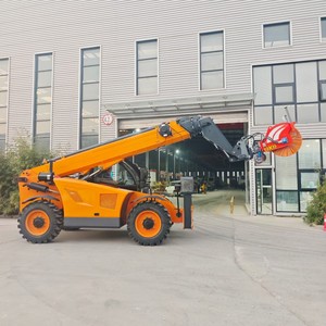 Chariot télescopique compact de 14 m de hauteur de levage avec moteur – Télescopique agricole pour applications de machinerie - Product Image 6