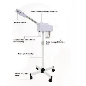 Vaporizador Facial, Vaporizador de Ozono para Salón, Pulverizador Iónico, Máquina de Cuidado de la Piel para Spa - Product Image 3