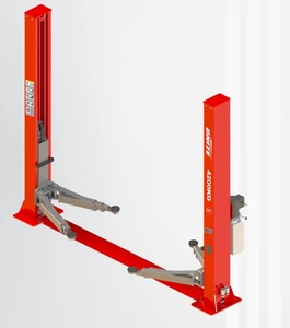Precio barato 4200 KG Elevador de dos postes para automóviles Capacidad de 4,2 toneladas con desbloqueo manual de doble cara para taller de reparación de automóviles - Product Image 2