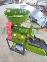 Portable Petit Moulin À Riz Maïs Sorgho Maïs Blé Machine À Éplucher Grain Batteuse Dehuller