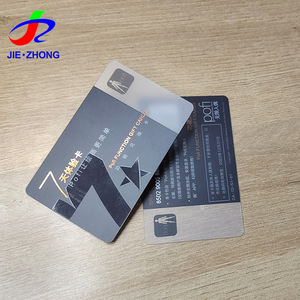 Impresión personalizada <span class=keywords><strong>de</strong></span> alta calidad CR80 Tarjeta transparente <span class=keywords><strong>de</strong></span> plástico <span class=keywords><strong>PVC</strong></span> ID Tarjeta transparente <span class=keywords><strong>de</strong></span> negocios - Product Image 4
