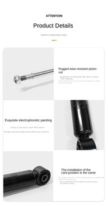 อะไหล่รถยนต์ โช้คอัพ สำหรับรถยนต์โตโยต้า ฮอนด้า นิสสัน มาสด้า มิตซูบิชิ ฮุนได เกีย ซูบารุ - Product Image 5