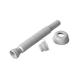 עמיד באמצעות צינור פלסטיק צינור ניקוז האמבטיה גמיש צינור ניקוז אופקי צינור ניקוז אופקי - Product Image 6