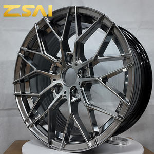 Rines de Aleación de 17 18 19 20 Pulgadas en Negro Brillante, Fabricados por Flujo, 5X112 5X120, Cóncavos, para Automóviles de Pasajeros BMW 826M E46 E60 E90 M3 M5 - Product Image 3