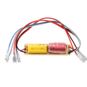 80w高低2路HiFi扬声器分频器DIY模块，用于汽车音响系统改装汽车扬声器分频器 - Product Image 6