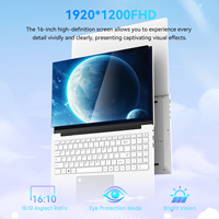 Vente en gros d'usine, nouveau portable professionnel 16,1 pouces, processeur Intel Core i7 quadricœur 1,2 GHz, Windows 11, 16 Go de RAM, 512 Go de SSD, écran IPS, Intel Iris