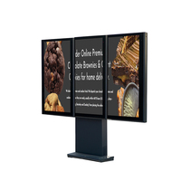 Fabrika Sıcak Satış 4K Dış Mekan Menü Panosu SDK CMS 1 Yıl Garantili Su Geçirmez LCD Dokunmatik Ekranlı Kiosk Drive Thru Dijital Menü Totemi