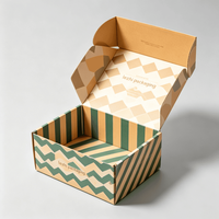 Boîte en carton ondulé personnalisée pour l'emballage, carton en papier ondulé, boîte d'expédition imprimée, boîtes d'expédition personnalisées avec logo