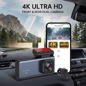Cámara para Auto Universal de Fábrica 4k+2K Delantera y Trasera con Pantalla Táctil Metálica, Fácil de Instalar, Grabación en Bucle, ADAS y GPS - Product Image 1