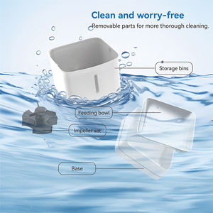 מזין לחיות מחמד חכמה 3.8l מכונת האכלה כמותית לחתולים ולכלבים - Product Image 6