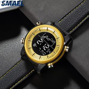 Montre-bracelet Smael 1556 pour femmes et hommes, montre de sport multifonctionnelle, montres numériques en gros - Product Image 4