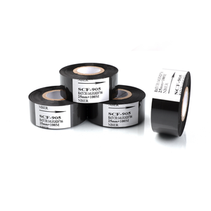 SCF-<span class=keywords><strong>905</strong></span> nebr Giấy túi nhựa ngày mã hóa chất lượng tốt đen hot Foil Ribbon dập nóng lá - Product Image 6