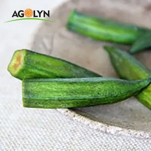 Okra Renyah Sayuran Goreng Vakum Kering