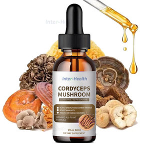 Ausreson OEM Ekstrak Jamur Cordyceps Sinensis Tetes Cair Kompleks Jamur Cordyceps untuk Energi dan Dukungan Kekebalan Tubuh - Product Image 2