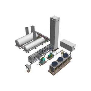 50-2000m3/h tách không khí đơn vị độ tinh khiết cao lớn công nghiệp LN2 Máy phát điện nhiệt độ thấp oxy lỏng Nitơ đơn vị - Product Image 5
